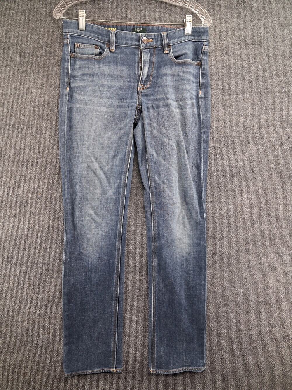 J Crew Jeans Womens 28R Matchstick Stretch Denim